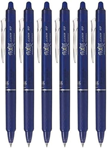Clicker FriXion erasable pen blue 0.7 mm