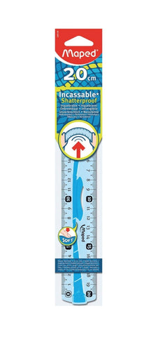 Ruler 20 cm Maped - shatterproof