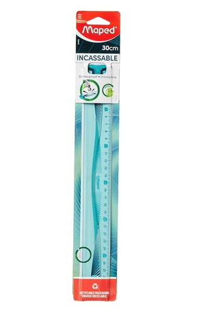 Ruler 30 cm Maped - shock proof