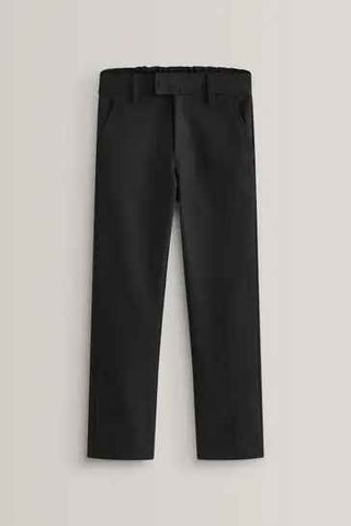 Next 194594 13 yrs (158 cm) straight leg, plus waist trousers - boys