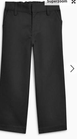 Age 13 Boys Flat Front Trousers NEXT 743697