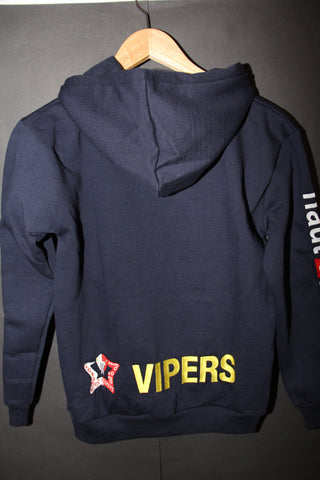 Valais Secondary Navy House Hoodies Size 10